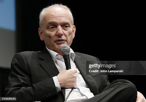 David Chase attends HBO Films Directors Dialogues with David Chase during the 50th New York Film Festival at Lincoln Center on October 7, 2012 in New...