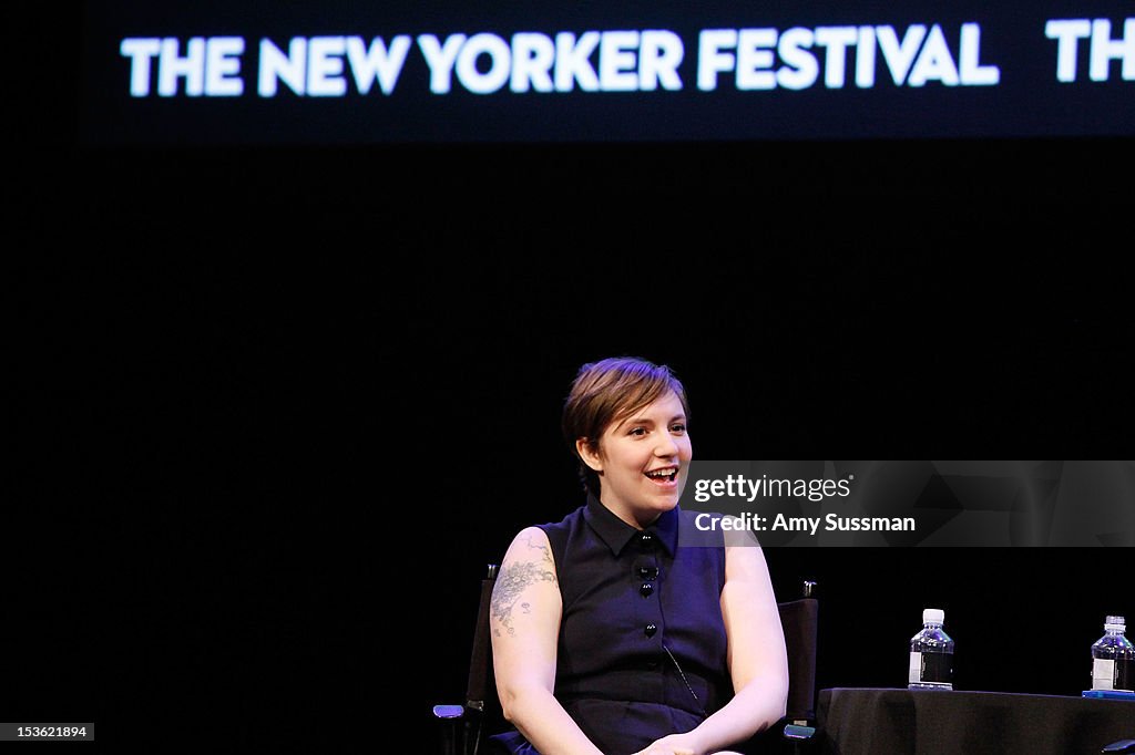 The New Yorker Festival 2012 - In Conversation - Lena Dunham Talks With Emily Nussbaum