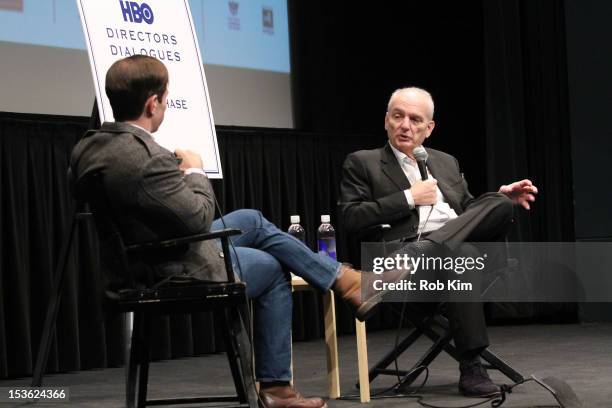 Director David Chase attends HBO Films Directors Dialogues with David Chase during the 50th New York Film Festival at Lincoln Center on October 7,...