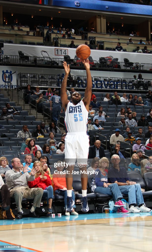 Washington Wizards v Charlotte Bobcats