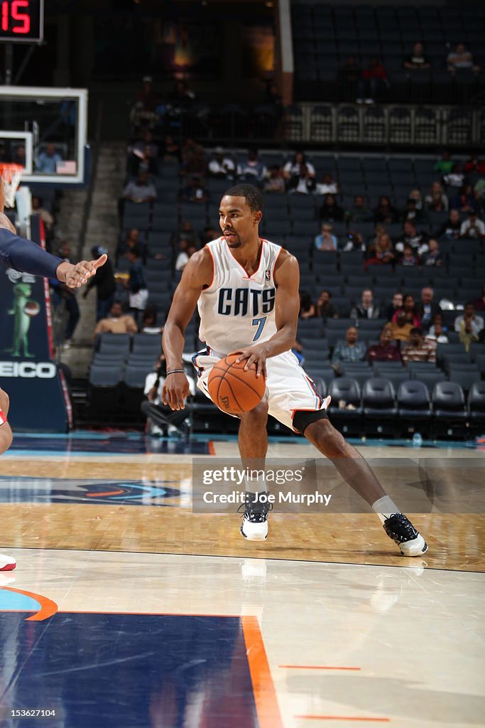 Washington Wizards v Charlotte Bobcats