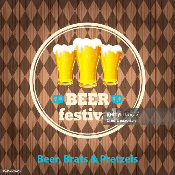 beer festival craft beer celebration - artisanal food and drink stock illustrations