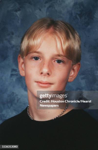 Copy shot of son of Betsy and Craig Beasley who committed suicide Christmas Eve 01/12/99 HOUCHRON CAPTION : Beau Beasley fatally shot himself two...