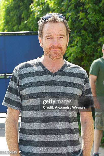 Bryan Cranston at UCLA's Lymphoma Program "A Celebration Of Survivorship - On Track For A Cure" held at UCLA's Drake Stadium on October 7, 2012 in...