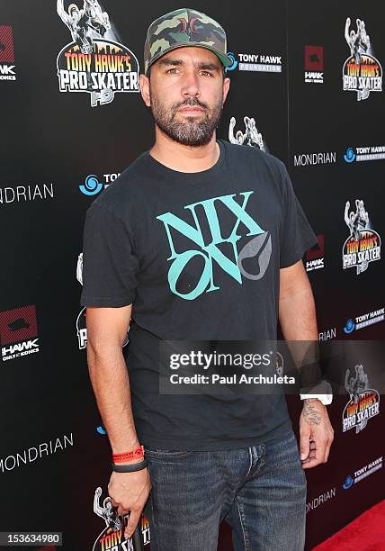 Pro BMX Rider / TV Personality Mike Escamilla attends the 9th annual Stand Up For Skateparks benefit at Ron Burkle’s Green Acres Estate on October 7,...