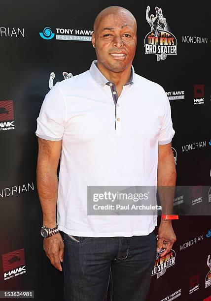 Actor J.R. Martinez attends the 9th annual Stand Up For Skateparks benefit at Ron Burkle’s Green Acres Estate on October 7, 2012 in Beverly Hills,...