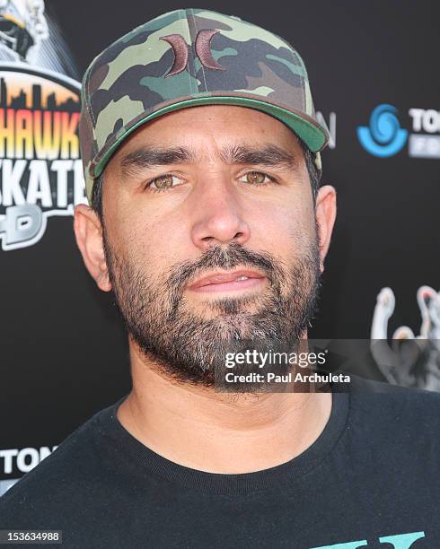 Pro BMX Rider / TV Personality Mike Escamilla attends the 9th annual Stand Up For Skateparks benefit at Ron Burkle’s Green Acres Estate on October 7,...