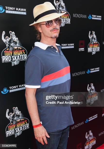 Actor David Spade attends the 9th annual Stand Up For Skateparks benefit at Ron Burkle’s Green Acres Estate on October 7, 2012 in Beverly Hills,...