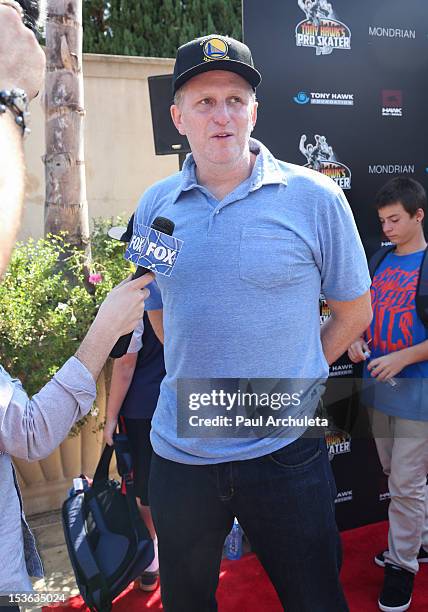 Actor Michael Rapaport attends the 9th annual Stand Up For Skateparks benefit at Ron Burkle’s Green Acres Estate on October 7, 2012 in Beverly Hills,...