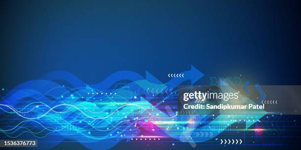 neural network concept. connected cells with links. high technology process. - integrated solutions stock illustrations