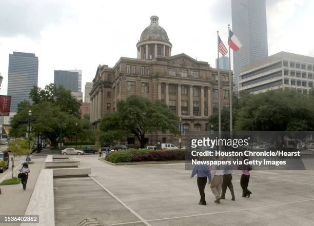 The old Civil Courts Building sits in downtown Houston. It is being replaced by a new modern Civil Courts building. Photo by Steve Campbell HOUCHRON...