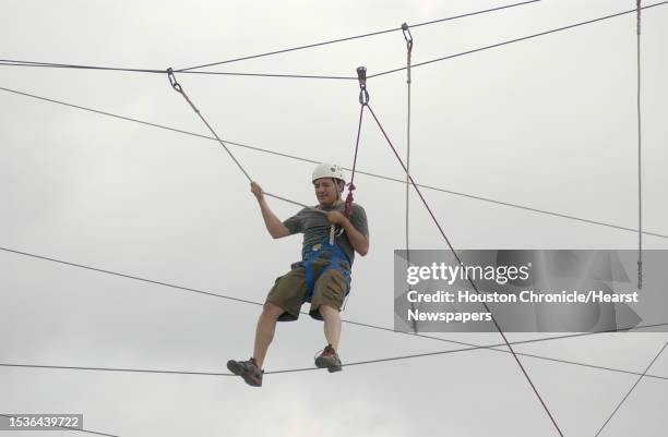 Vine Rope Bridge 78 Coed Camp Stock Photos, High-Res Pictures, and Images - Getty Images