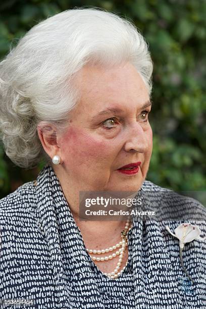 Princess Pilar de Borbon attends the Museum Thyssen Bornemisza 20th anniversary on October 8, 2012 in Madrid, Spain.