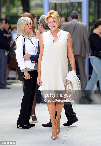 Baroness Carmen Thyssen-Bornemisza attends the Museum Thyssen Bornemisza 20th anniversary on October 8, 2012 in Madrid, Spain.