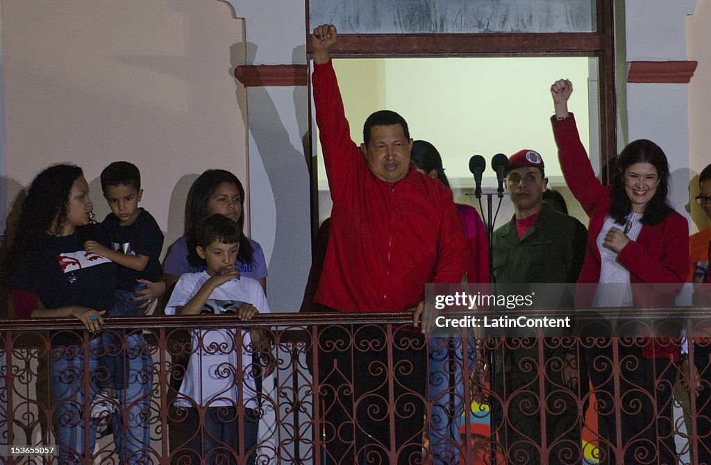 Chavez Re-Elected in Venezuela
