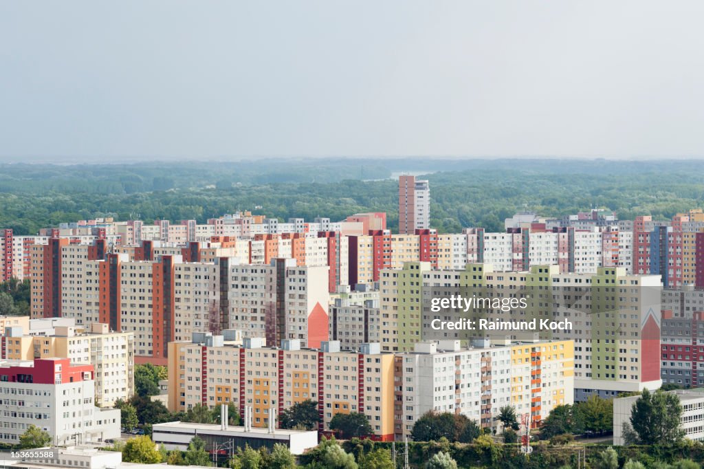 Soviet era housing project, Bratslava