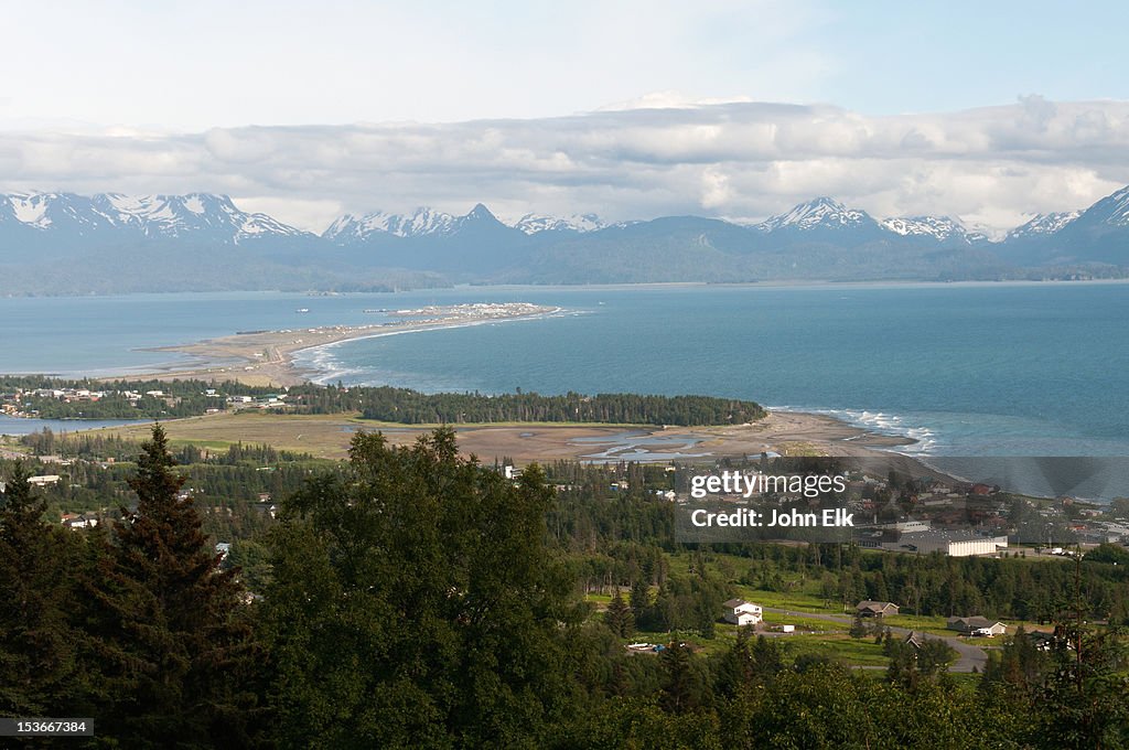 View of Homer, Alaska