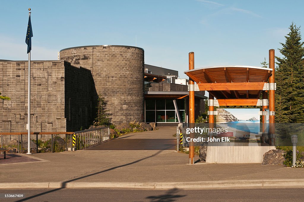 Entry to Alaska Islands and Oceans Visitor Center