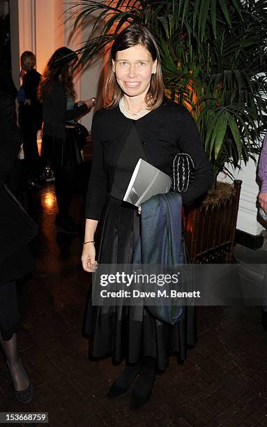 Lady Sarah Chatto attends a Gala Opening of 'RA Now', a new exhibition at the Royal Academy of Arts on October 8, 2012 in London, England.