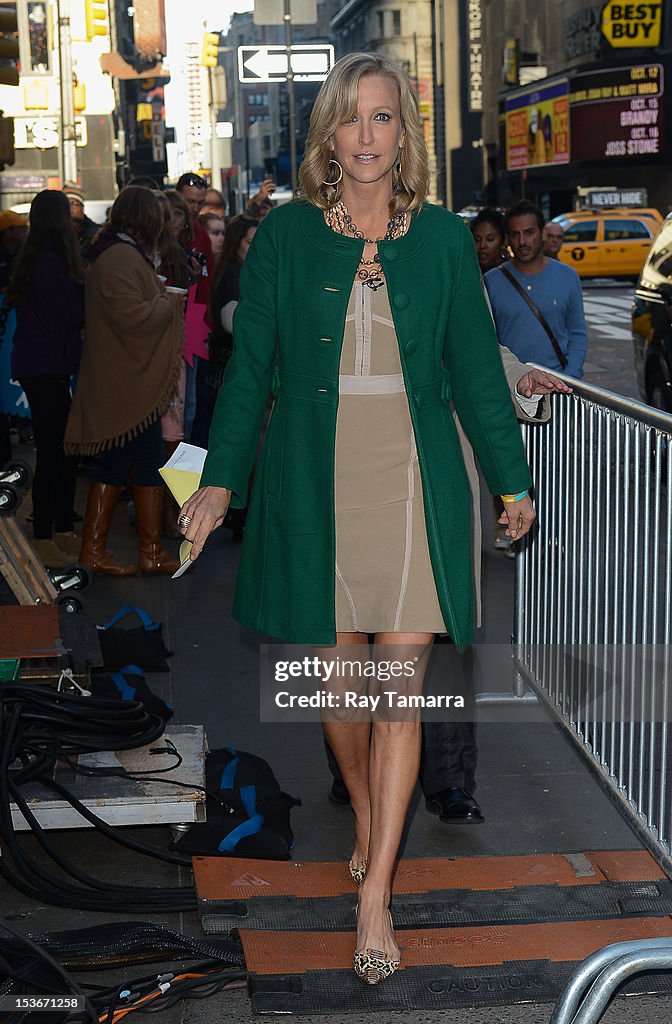 Celebrity Sightings In New York City - October 7, 2012
