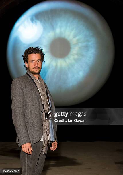 Hamish Jenkinson attends Lazarides Gallery Presents Bedlam at The Old Vic Tunnels in association with HTC on October 8, 2012 in London, England.