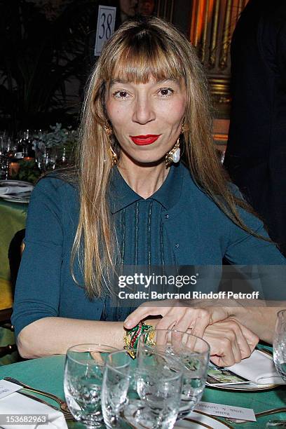 Victoire de Castellane at Musee d'Orsay on October 8, 2012 in Paris, France.