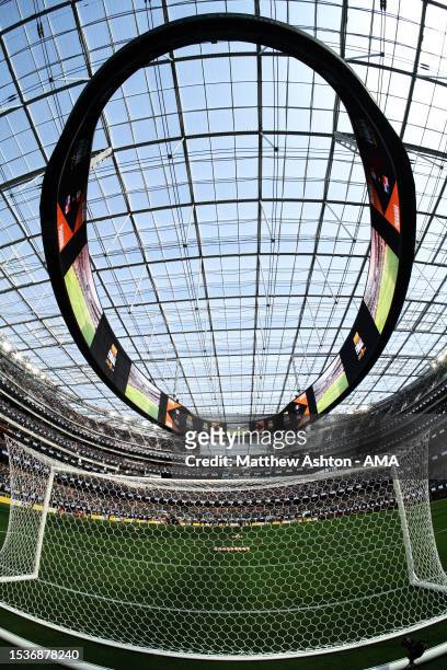 General view of the SoFi Stadium home of the Los Angeles Rams and Los Angeles Chargers and a venue for the FIFA World Cup 2026 during the Concacaf...