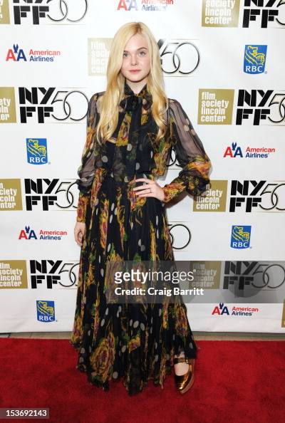 Elle Fanning attends the 