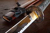 Japanese sword and sheath