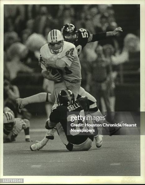 Don Shellhammer Donnie Shell and Jack Ham of the Steelers converge to bring down ...