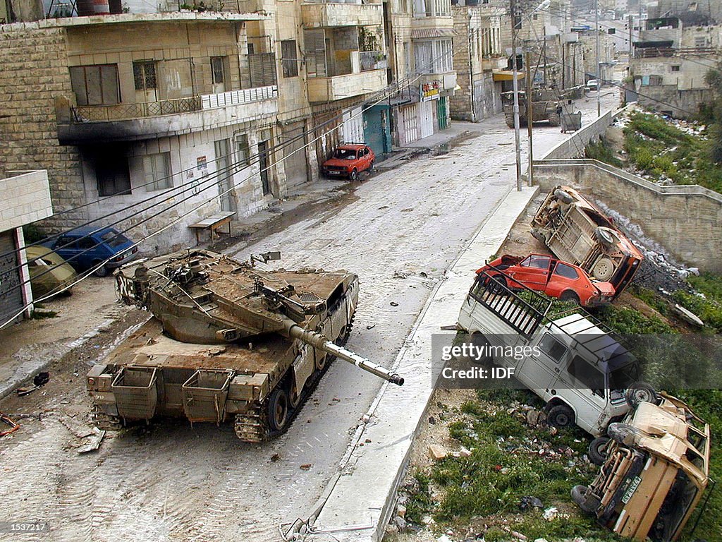 FILE PHOTO: Destruction in Jenin Refugee Camp