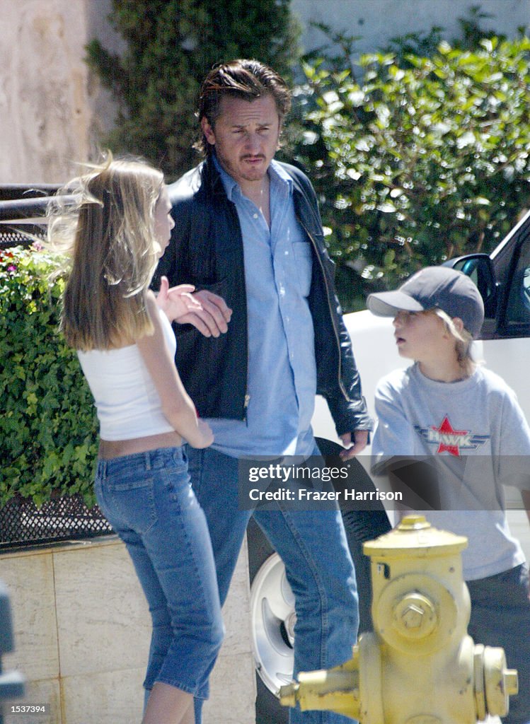 Charlize Theron And Sean Penn In Hollywood