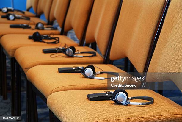 international meeting - interpreter stock pictures, royalty-free photos & images