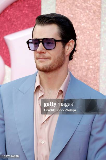 Connor Swindells attends The European Premiere Of "Barbie" at Cineworld Leicester Square on July 12, 2023 in London, England.