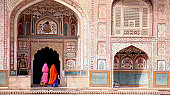 Woman in Amber fort