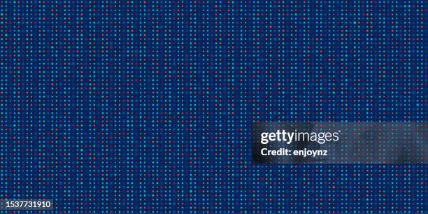 abstract digital screen dots vector illustration - lcd screen texture stock illustrations
