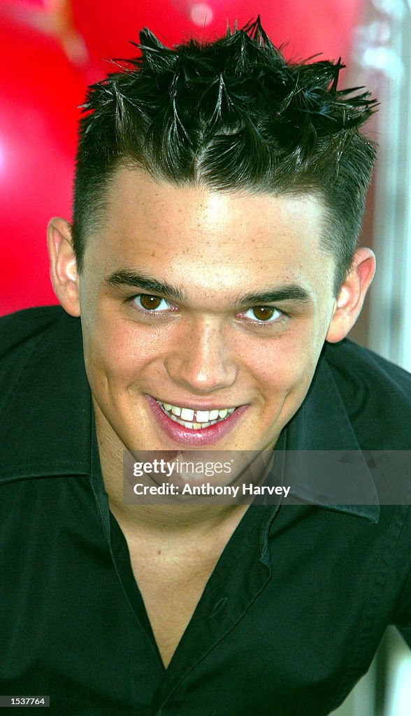 Gareth Gates at "Children in Need"