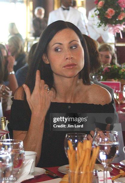 Actress Minnie Driver attends the 5th Annual Seventeen Cover Girl Volunteerism Awards Program at the Rainbow Room in Rockefeller Center April 24,...