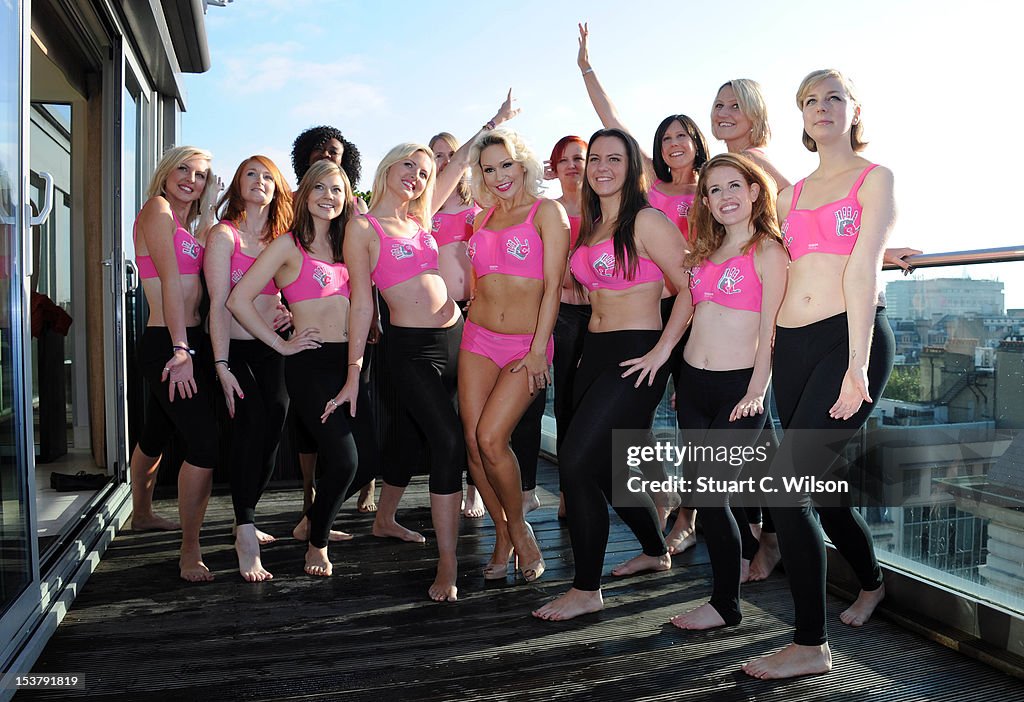 Kristina Rihanoff Launches Breast Cancer Awareness Sports Bra