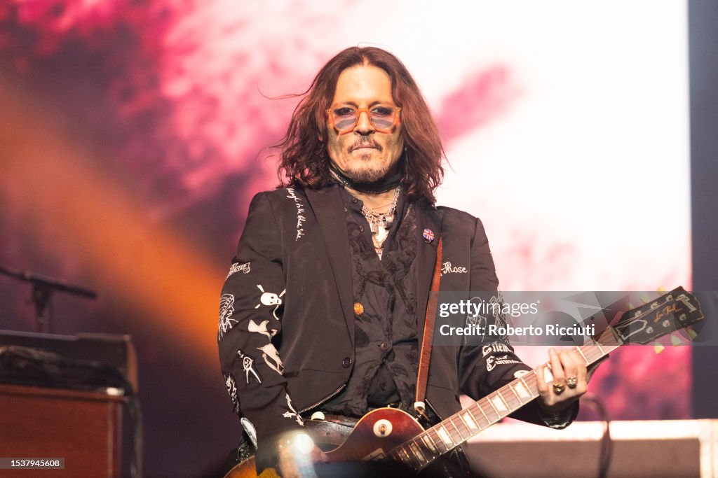 Hollywood Vampires Perform At The OVO Hydro Glasgow