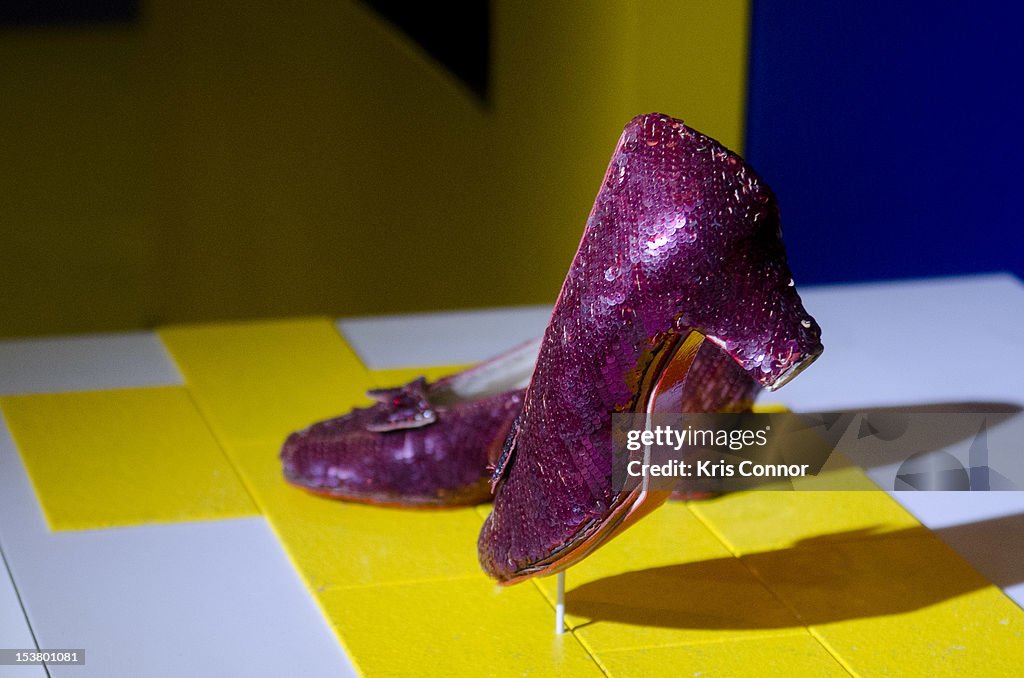 Ruby Slippers From "The Wizard Of Oz" Taken Off View From The Smithsonian's National Museum Of American History