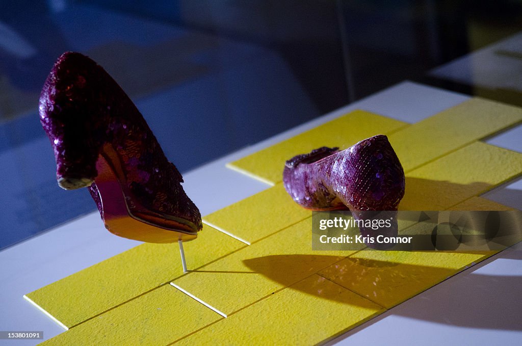 Ruby Slippers From "The Wizard Of Oz" Taken Off View From The Smithsonian's National Museum Of American History