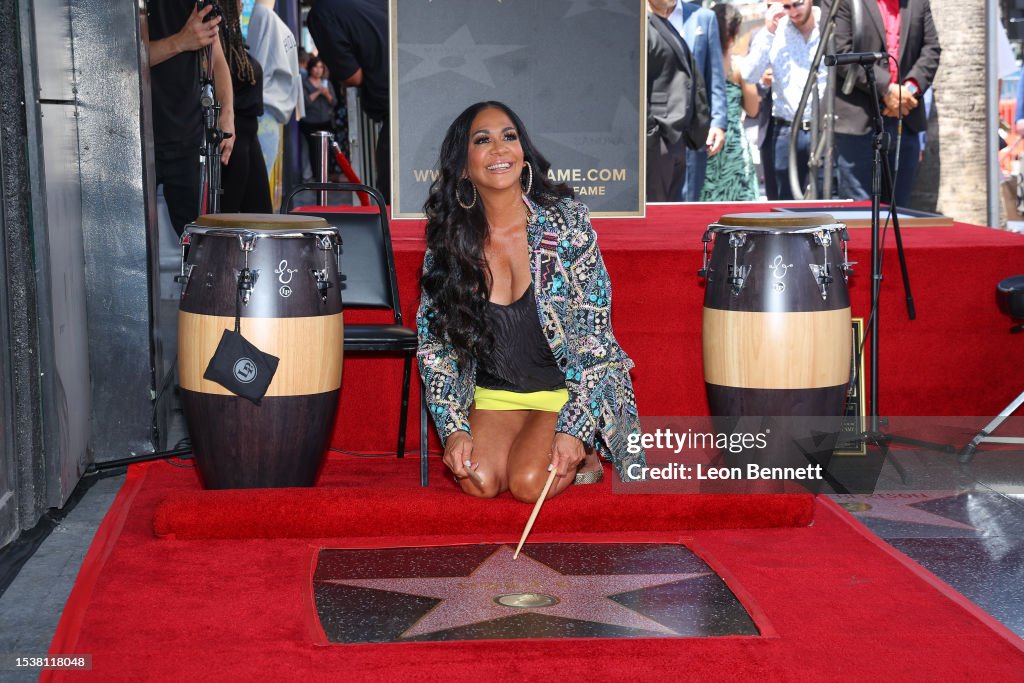 Sheila E. Honored With Star On Hollywood Walk Of Fame
