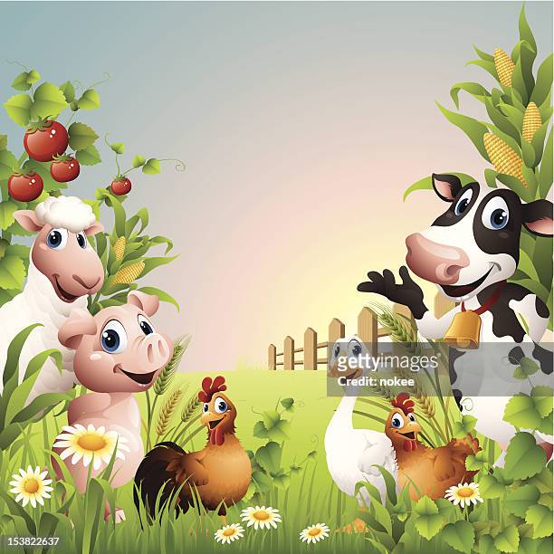 2,797 Farm Animals Cartoon Photos and Premium High Res Pictures - Getty  Images
