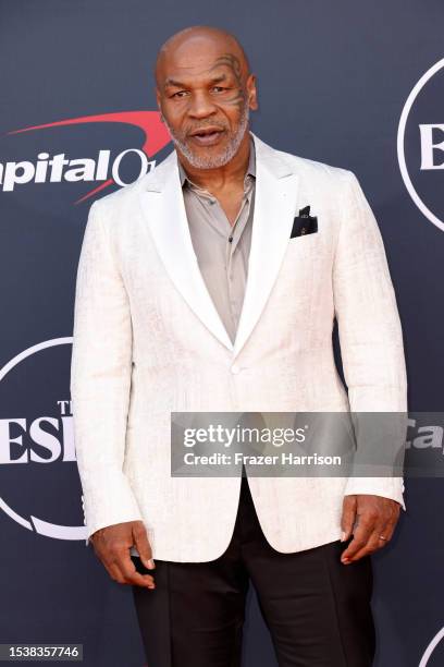 Mike Tyson attends The 2023 ESPY Awards at Dolby Theatre on July 12, 2023 in Hollywood, California.