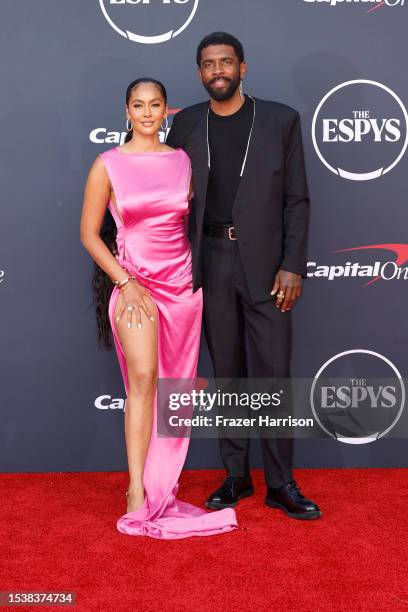 Marlene Wilkerson and Kyrie Irving attend The 2023 ESPY Awards at Dolby Theatre on July 12, 2023 in Hollywood, California.