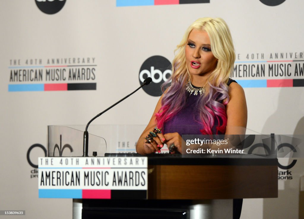 The 40th Anniversary American Music Awards Nominations Press Conference