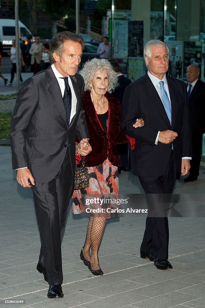 Queen Sofia of Spain Attends Ainhoa Arteta Concert