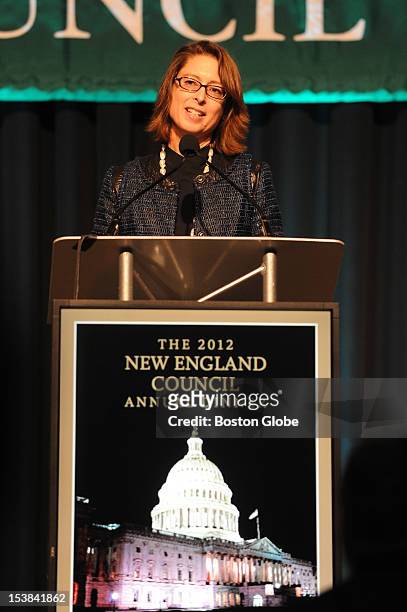 Fidelity President Abigail Johnson received an award on October 4 from the New England Council during their annual dinner at the World Trade Center...