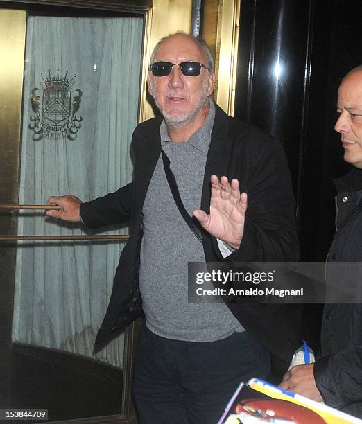 Pete Townshend sighting on October 9, 2012 in New York City.